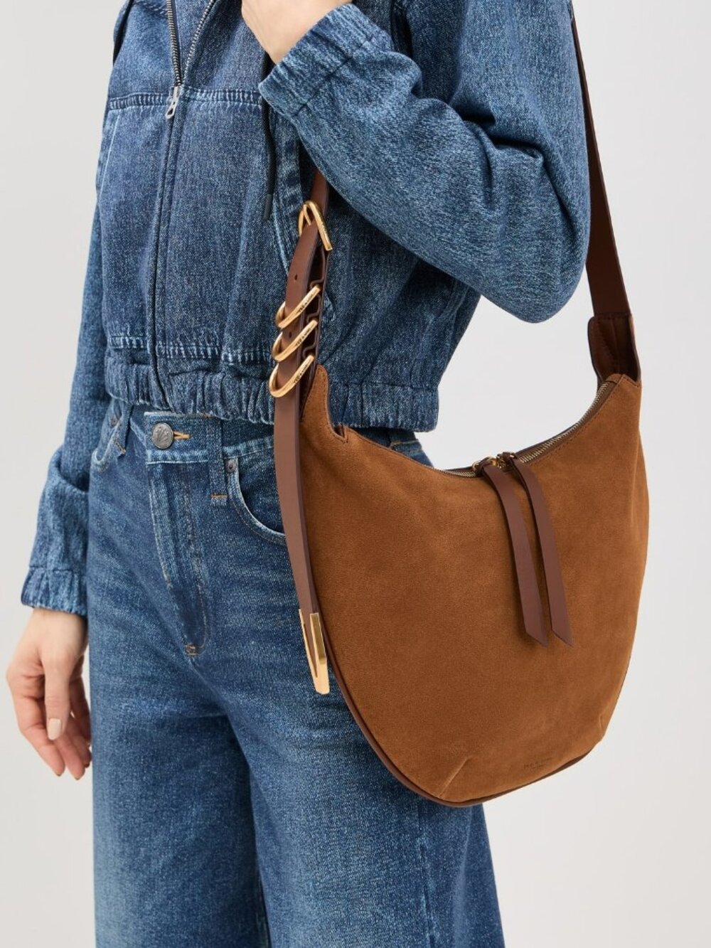 rag & bone Spire mini Leather Hobo Bag